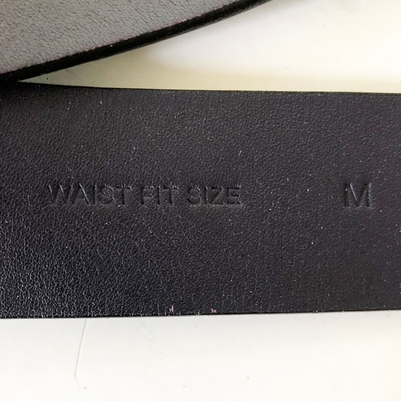 Serge Gavazzeni Patent Leather Lucite Chain Belt / M - Picture 7 of 7